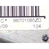 Recambio de airbag volante para peugeot 207/207+ (wa_, wc_) 1.4 hdi referencia OEM IAM 96701085ZD  