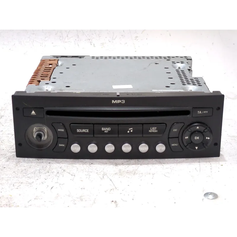 Recambio de sistema audio / radio cd para peugeot 207/207+ (wa_, wc_) 1.4 hdi referencia OEM IAM 96660454XT  