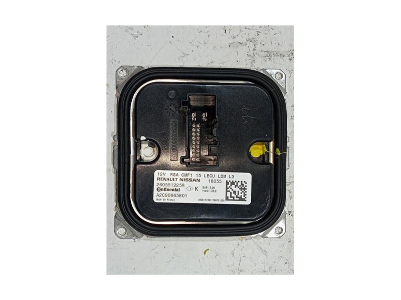 Recambio de centralita xenon para renault clio iv (2012) 1.5 authentique [1,5 ltr. - 55 kw dci diesel fap] referencia OEM IAM 26