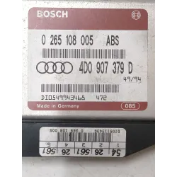 Recambio de centralita abs para audi a4 b5 (8d2) 1.8 referencia OEM IAM 0265108005  