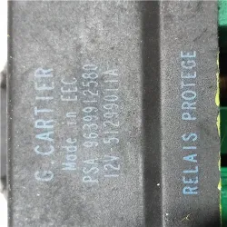 Recambio de caja precalentamiento para citroën xsara berlina (1997) 1.9 td referencia OEM IAM 9639912580  
