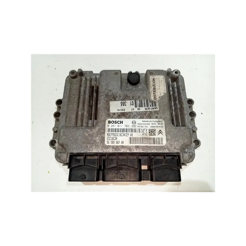 Recambio de centralita inyeccion para peugeot 206 sedán 1.4 hdi eco 70 referencia OEM IAM 0281011783  