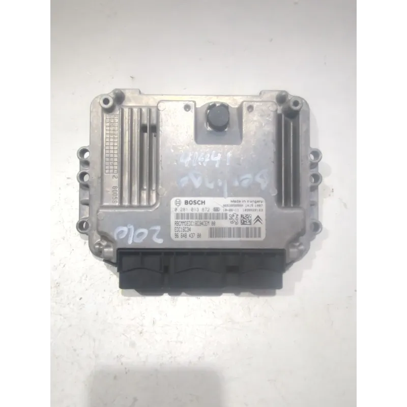 Recambio de centralita inyeccion para citroën berlingo multispace (b9) 1.6 hdi 90 referencia OEM IAM 0281013872  