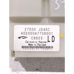 Recambio de mando climatizador para nissan qashqai i (j10, nj10) 2.0 dci referencia OEM IAM 27500JD45C  