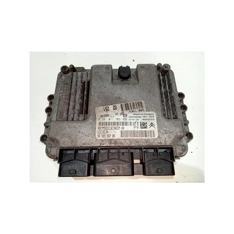 Recambio de centralita inyeccion para peugeot 206 (1998) 1.4 hdi eco 70 referencia OEM IAM 0281011783  