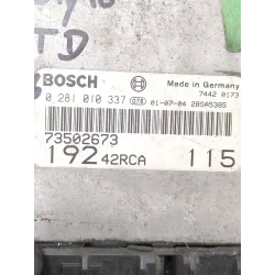 Recambio de centralita inyeccion para fiat stilo (192_) 1.9 jtd (192_xe1a) referencia OEM IAM 73502673 0281010337  
