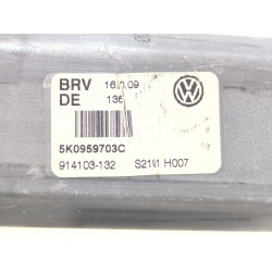Recambio de motor elevalunas trasero izquierdo para volkswagen golf vi (5k1) 1.6 tdi referencia OEM IAM 5K0959794 5K0959703C  