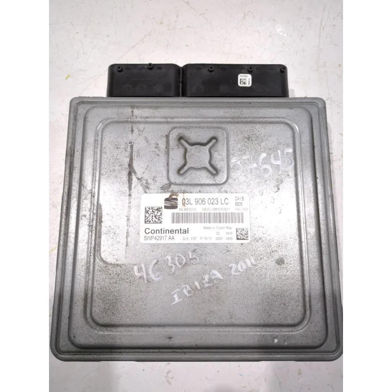 Recambio de centralita inyeccion para seat ibiza berlina (6j5)(06.2008) 1.6 90cv referencia OEM IAM 03L906023LC  