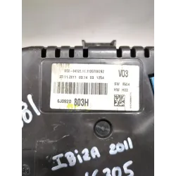 Recambio de cuadro completo para seat ibiza berlina (6j5)(06.2008) 1.6 90cv referencia OEM IAM 6J0920803H  