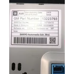 Recambio de pantalla para opel astra j (p10) 1.7 cdti (68) referencia OEM IAM 13223793 14799410  