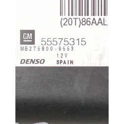 Recambio de centralita para opel astra j (p10) 1.7 cdti (68) referencia OEM IAM 55575315 MB2758009553  