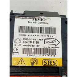 Recambio de centralita airbag para peugeot 607 (s1)(12.200012.2004) 2.2 hdi referencia OEM IAM 9640341180  