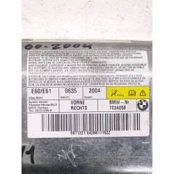 Recambio de airbag lateral delantero derecho para bmw 5 (e60) 530 d referencia OEM IAM 601190400  