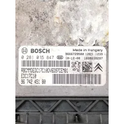 Recambio de centralita para peugeot 308 i (4a_, 4c_) 1.6 hdi referencia OEM IAM 0281015847 9674245180  