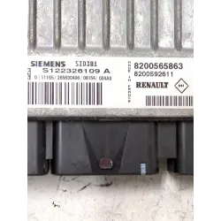 Recambio de centralita para renault scenic ii (jm)(2003) 1.5 dci (jm1e) referencia OEM IAM 8200565863 S122326109A  