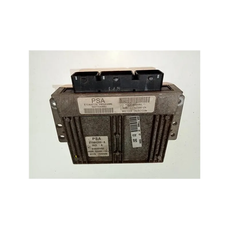 Recambio de centralita inyeccion para peugeot 206 (1998) 1.4 16v referencia OEM IAM 9651500880  