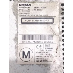 Recambio de radio cd para nissan qashqai i (j10, nj10) 2.0 dci referencia OEM IAM 28185JD05A  