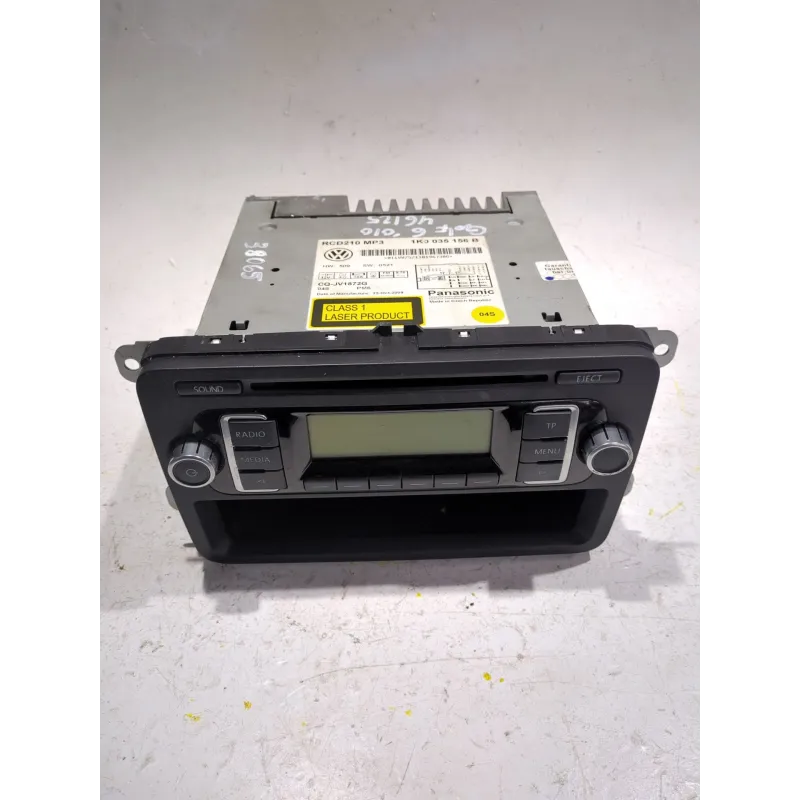 Recambio de radio cd para volkswagen golf vi (5k1) 1.6 tdi referencia OEM IAM 1K0035156B  