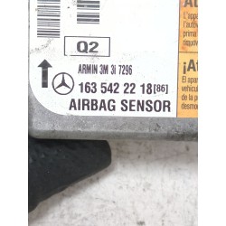 Recambio de centralita airbag para mercedes-benz clase m (bm 163)(09.1997) 4.0 400 cdi (163.128) [4,0 ltr. - 184 kw cdi 32v cat]