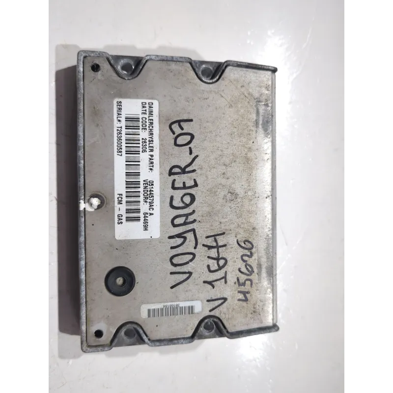 Recambio de centralita para chrysler voyager (rg)(2001) 2.8 crd referencia OEM IAM 05144579AC  
