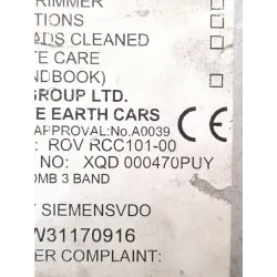 Recambio de sistema audio / radio cd para rover 75 (rj) 2.0 cdt referencia OEM IAM XQD000470PUY  