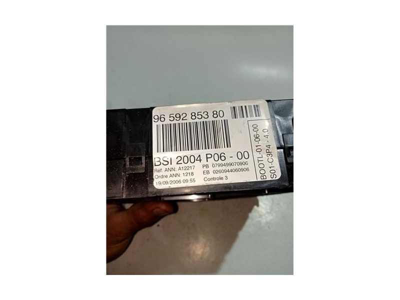 Recambio de centralita inyeccion para peugeot 207 (2006) 1.4 confort [1,4 ltr. - 50 kw hdi] referencia OEM IAM 9659285380  