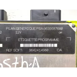 Recambio de centralita inyeccion para citroën c15 furgoneta/monovolumen (vd_) 1.9 d referencia OEM IAM 9642414980 200666  