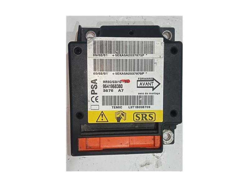 Recambio de centralita airbag para citroën c5 berlina hdi (dcrhzb, dcrhze) referencia OEM IAM 9641968380 3676A7  