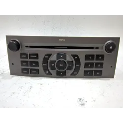 Recambio de sistema audio / radio cd para peugeot 407 (6d_) 1.6 hdi 110 (6d9hzc, 6d9hyc) referencia OEM IAM 9660647677  