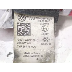 Recambio de cinturon seguridad delantero izquierdo para volkswagen caddy (2k)(02.2004) 1.6 tdi referencia OEM IAM 2K5857805  