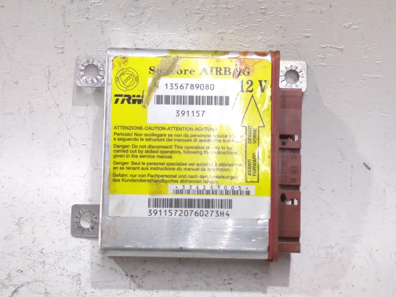 Recambio de centralita airbag para fiat ducato furgón (244) 2.3 jtd referencia OEM IAM 1356789080  