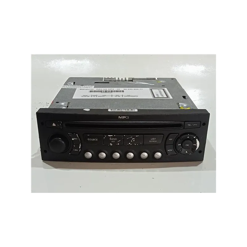 Recambio de radio cd para citroën c5 berlina exclusive cat rhr referencia OEM IAM 9663080277  
