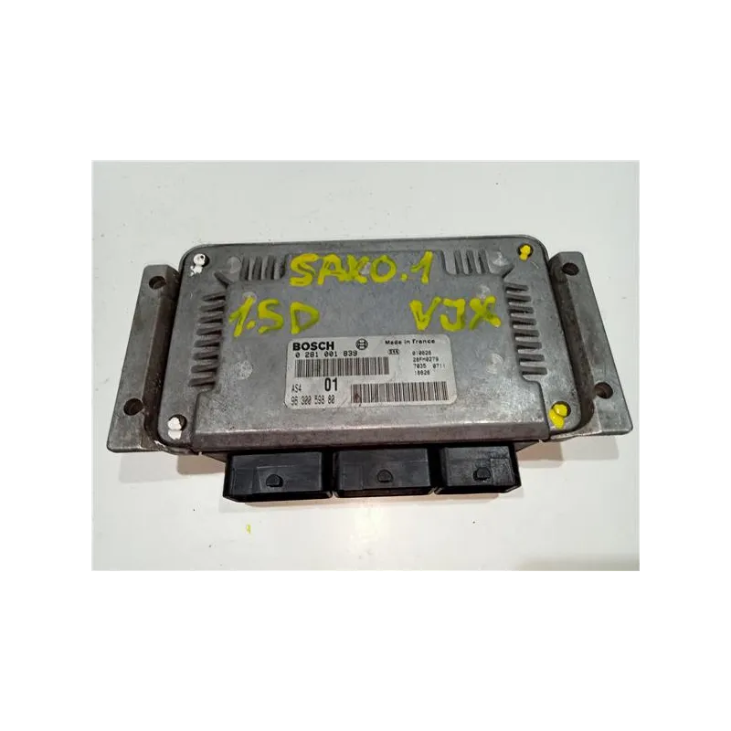 Recambio de centralita inyeccion para citroën saxo (1996) 1.5 d referencia OEM IAM 0281001839  