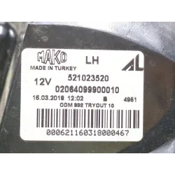Recambio de piloto trasero izquierdo para fiat panda 312 1.3 95cv referencia OEM IAM 521023520  