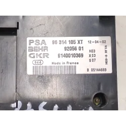 Recambio de mando climatizador para citroën xsara picasso (n68) 2.0 hdi referencia OEM IAM 96314105XT  