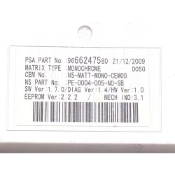 Recambio de cuadro completo para peugeot 5008 (0u_, 0e_) 1.6 hdi referencia OEM IAM 9666276380 9666247580  