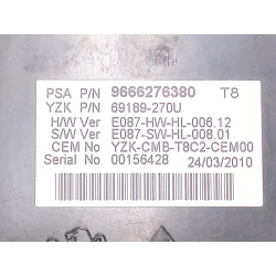 Recambio de cuadro completo para peugeot 5008 (0u_, 0e_) 1.6 hdi referencia OEM IAM 9666276380 9666247580  