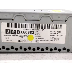 Recambio de sistema audio / radio cd para peugeot 5008 (0u_, 0e_) 1.6 hdi referencia OEM IAM 96661984XT  