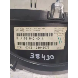 Recambio de cuadro instrumentos para mercedes-benz clase m (w163) ml 270 cdi (163.113) referencia OEM IAM A1635404011  