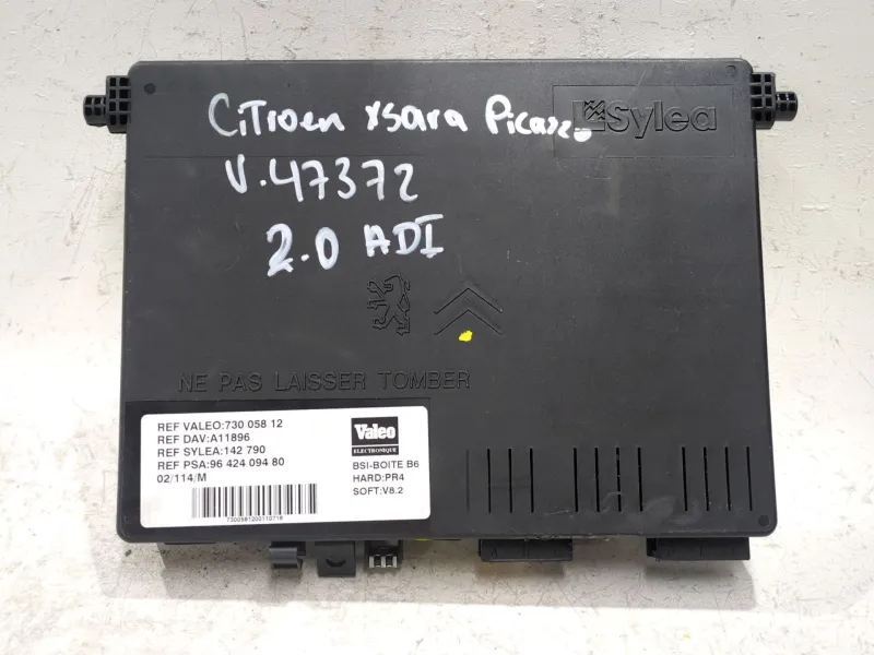 Recambio de caja reles / fusibles para citroën xsara picasso (n68) 2.0 hdi referencia OEM IAM 73005812 9642409480  