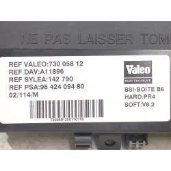 Recambio de caja reles / fusibles para citroën xsara picasso (n68) 2.0 hdi referencia OEM IAM 73005812 9642409480  