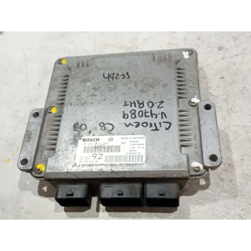 Recambio de centralita inyeccion para citroën c8 van (ea_, eb_) hdi 110 (ebrhtb) referencia OEM IAM 0281011334  