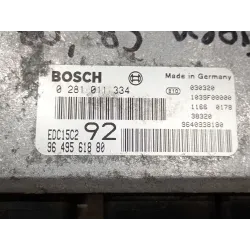 Recambio de centralita inyeccion para citroën c8 van (ea_, eb_) hdi 110 (ebrhtb) referencia OEM IAM 0281011334  