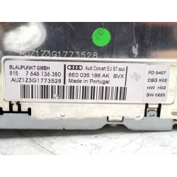 Recambio de sistema audio / radio cd para audi a4 b7 (8ec) 2.0 tdi 16v referencia OEM IAM 8E0035186AK  