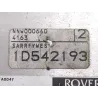 Recambio de centralita inyeccion para rover rover 25 (rf)(1999) 1.6 16v referencia OEM IAM NNW000640 1D542193  