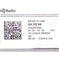 Recambio de sistema navegacion gps para seat leon st (5f8) 2.0 tdi referencia OEM IAM 5QA035846  