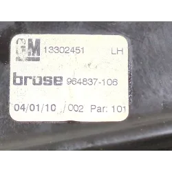 Recambio de mecanismo elevalunas delantero izquierdo para opel insignia a (g09) 2.0 cdti (68) referencia OEM IAM 13302451  