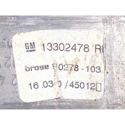 Recambio de mecanismo elevalunas trasero derecho para opel insignia a (g09) 2.0 cdti (68) referencia OEM IAM 13302478  