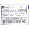 Recambio de pantalla multifuncion para opel insignia berlina (2008) 2.0 cdti referencia OEM IAM 13223793  