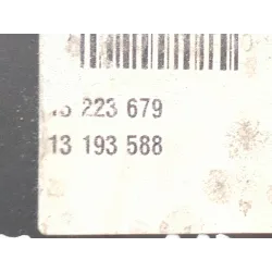 Recambio de caja reles / fusibles para opel vectra c berlina (2002) 1.9 cdti referencia OEM IAM 13193588  